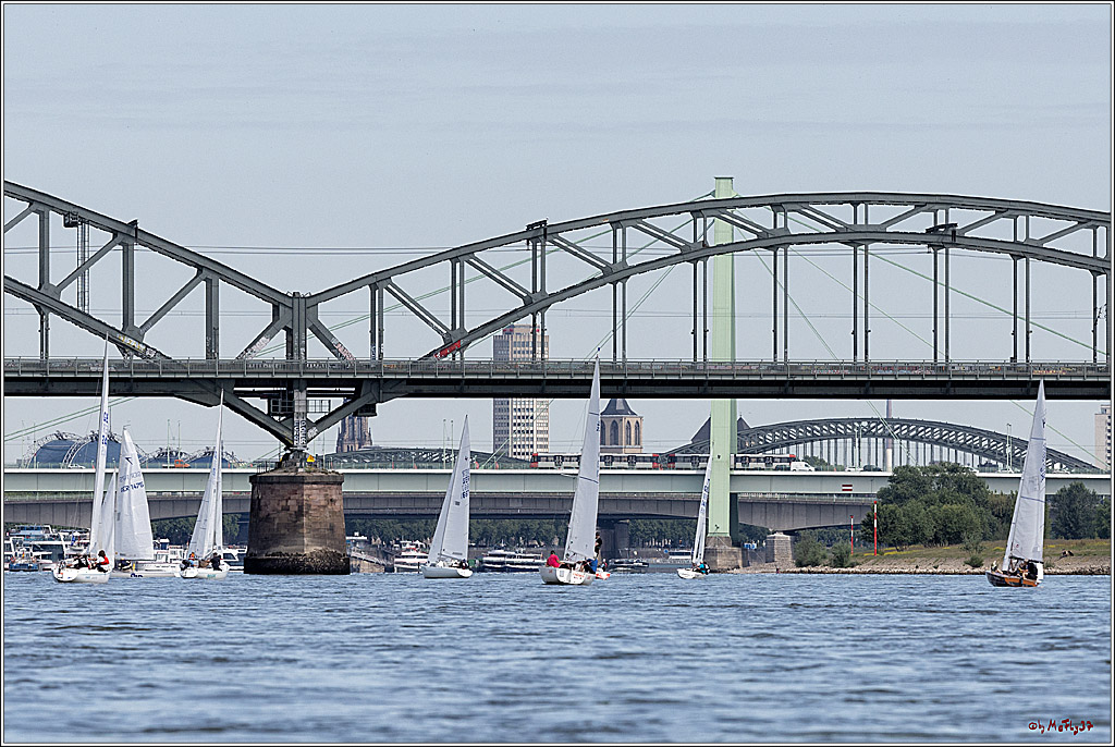 100 Jahre Rheinwoche 2022 - 1. Wettfahrt Porz - Hitdorf, 03.06.2022,